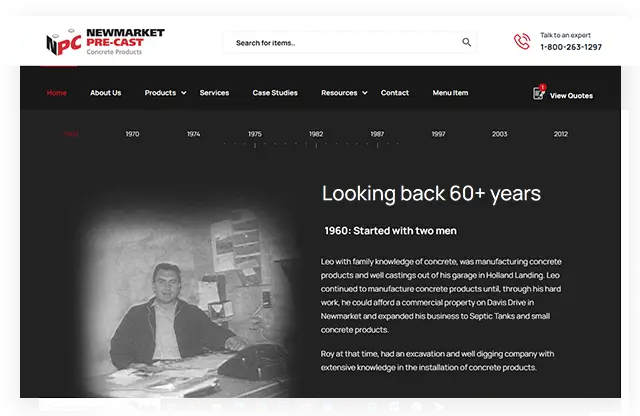 newmarket-precast-Toronto-Web-Design-Thinkbound-3