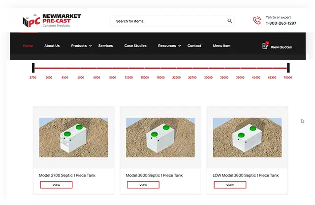 newmarket-precast-Toronto-Web-Design-Thinkbound-4